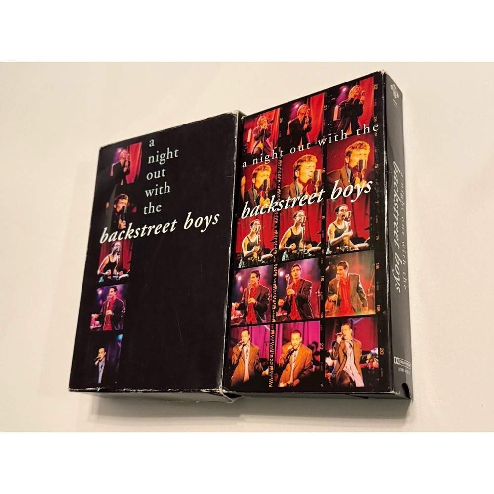 A Night Out with the Backstreet Boys (Vhs, 1998) Slipcase And Video Tape